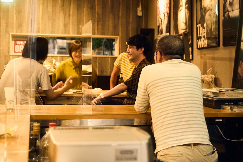 VOXでのインタビュー風景。