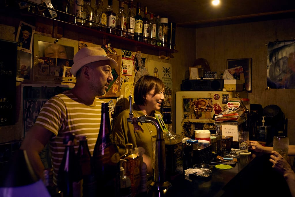 西荻窪ノーザンライトでの一コマ。西荻窪店主間の独自性。